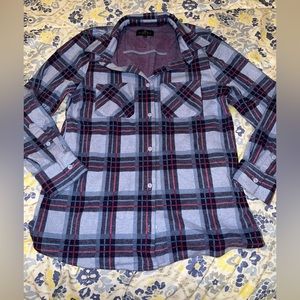Women’s plaid/flannel top
